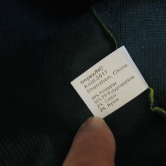 Christmas Elf Hat Santas Helper Green Felt Fabric Hat One Size Fits Most - NEW - Picture 7 of 8